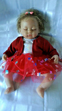 14" soft bodied reborn doll+ magnetic dummy.