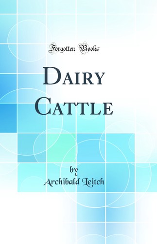 Dairy cattle - dairy, reprint)