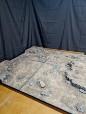 Wasteland landscape-4x4 Gaming Board / Warhammer / Lotr / 40K/ Terrain