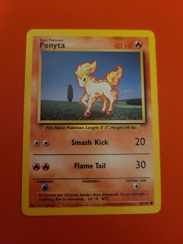 Pokemon tcg ponyta 060 102 - ponyta, 060/102
