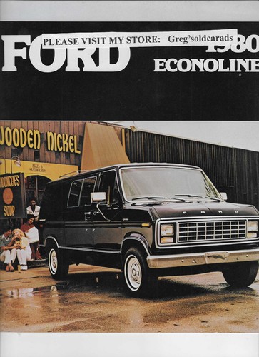 Original 1980 ford - original, econoline