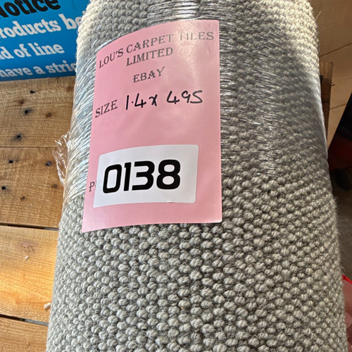 Grey textured loop - textured, carpet