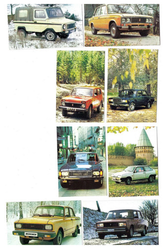 Soviet pocket calendars - pocket,
