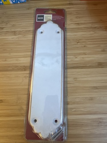 White finger plate english - finger,