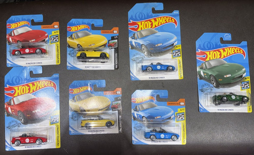 Hot wheels mazda mx 5 - hot, '91