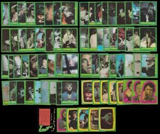 THE INCREDIBLE HULK  - A PART SET OF 60 TOPPS 1979 GUM CARDS & 13 STICKER CARDS