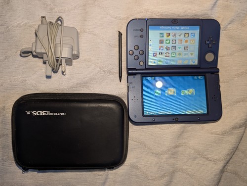 Nintendo 3ds metallic blue - 3ds, xl