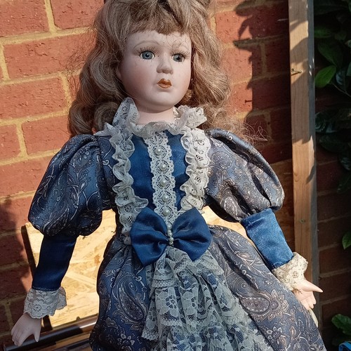 Porcelain girl doll light - girl,