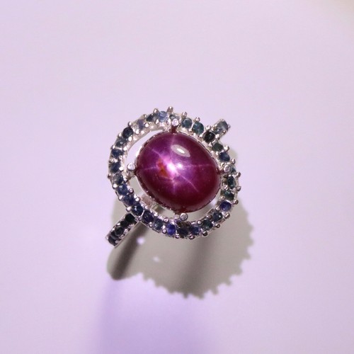 3ct natural red - red, star