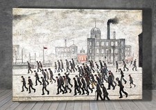 L. S. Lowry Going to the Match