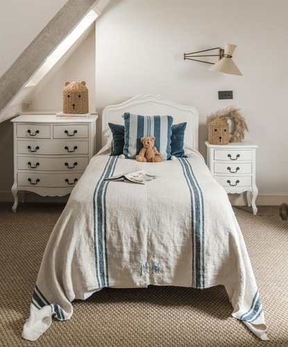 3ft single bed white - single, french