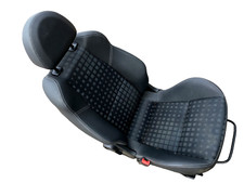 MITSUBISHI COLT RALLIART FRONT N/S PASSENGER LEFT HALF LEATHER BUCKET SEAT 5 DR.