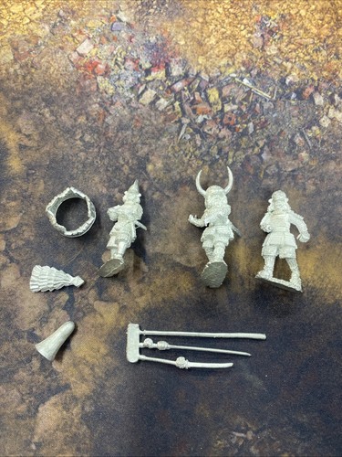 Metal samurai model figures - metal,