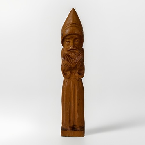 Vintage carved wooden figure - vintage,