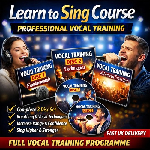 Voice vocal training - voice, cd
