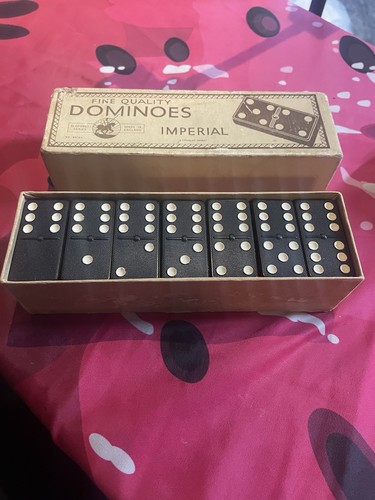 Vintage imperial dominoes - vintage,