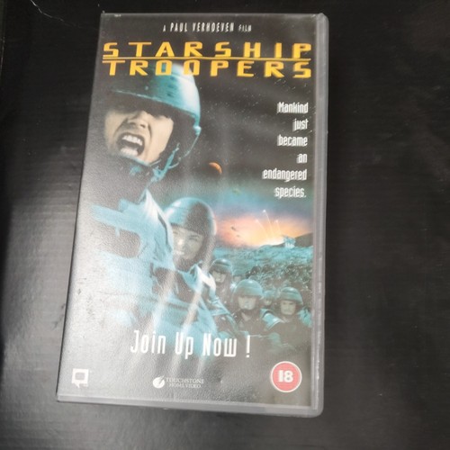 Starship troopers vhs video - vhs,