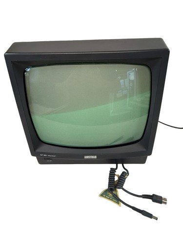 Amstrad monitor turns on - gt,