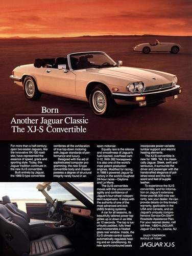 1989 jaguar xjs convertible - 1989,