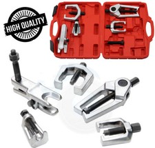 5pcs Front End Service Tool Kit Ball Joint Tie Rod Set Pitman Arm Puller Remover