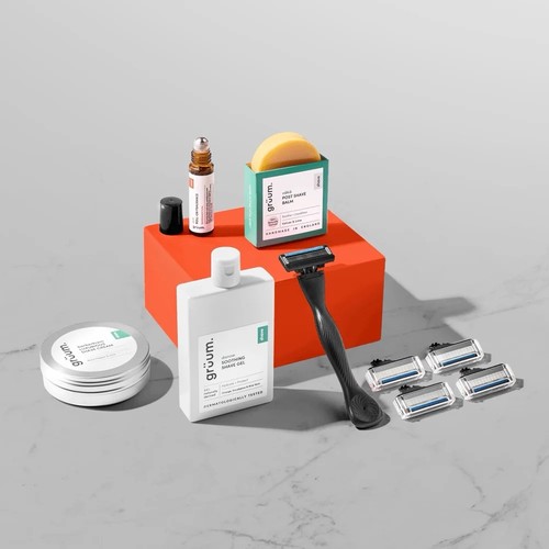 Luxury shaving set - set, gruum