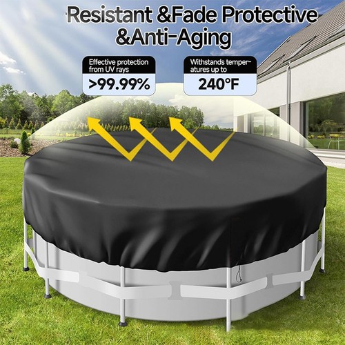 Round swimming pool cover - round,