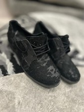 COS Black Bouclé Leopard