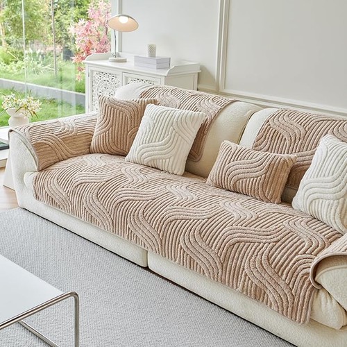 Plush sofa cover - sofa, 1-4