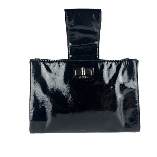 Auth chanel handbag - handbag, black