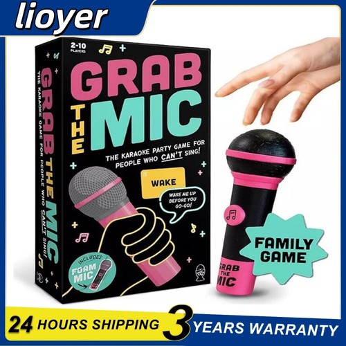 Grab the mic - grab,
