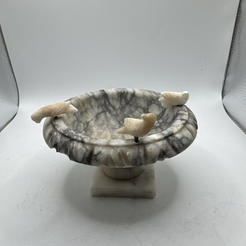 Alabaster vintage marble bird - vintage,