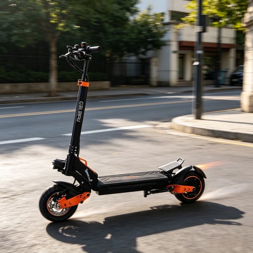 Folding electric scooter - electric,