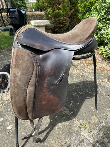 Black country leather - country, dressage