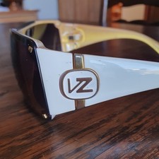 Old School G Von Zipper Gamma Sunglasses White Iconic Style