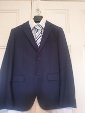 Frencheye 3 Piece Suit+Next Shirt+Tie Size 38
