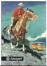 Volkswagen Transport Magazine 1963-1964 UK Market Brochure Type 2 Split Window