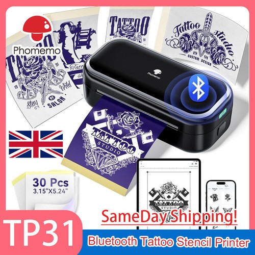 Phomemo tp31 tattoo stencil - tp31,