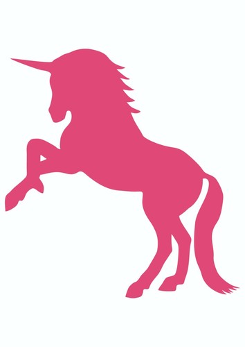 Unicorn wall art sticker decal - unicorn,