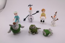 Random Bulk Lot of Miniature Disney Frozen Figure Bundle