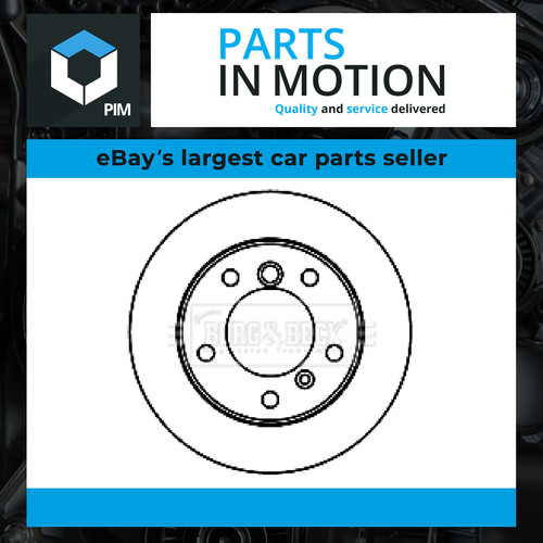 Brake discs pair solid - discs,