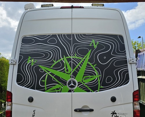 Campervan sprinter rear - sprinter, door