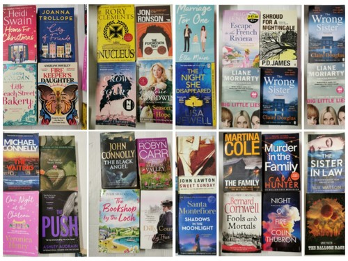 Mixed fiction paperback - mixed,