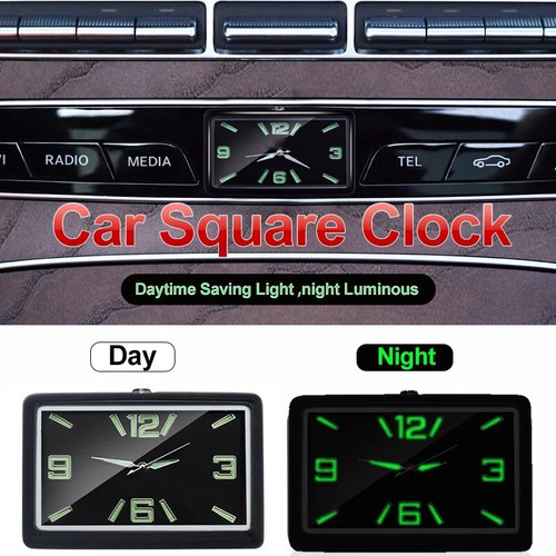 Car interior clock dashboard - car,