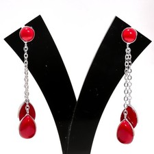 Red Coral Gemstone 925