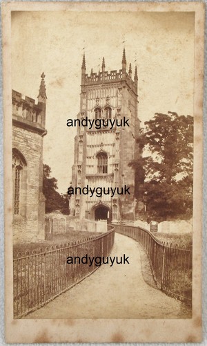 Cdv evesham abbey bell - evesham, tower