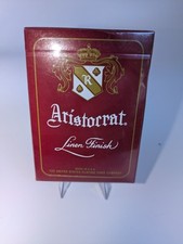 Aristocrat Red Linen Finish