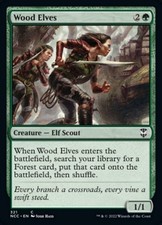 Wood Elves ~ Commander: Streets of New Capenna [ NearMint ] [ MTG ]