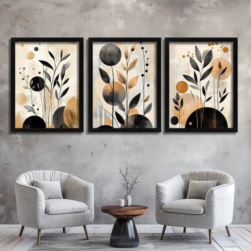 Neutral wall art set - wall,