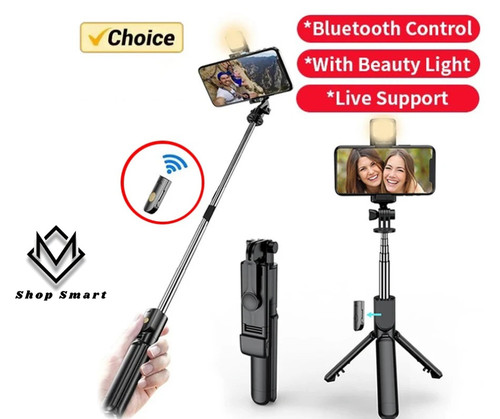Bluetooth selfie stick tripod - selfie,