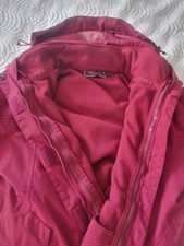 Mountainlife 3 In 1 Ladies Waterproof Breathable Jacket Size 14